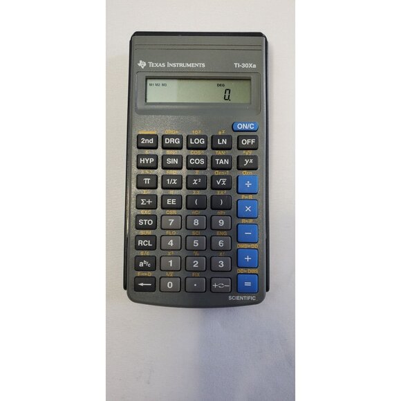Texas Instruments TI-30XA Scientific Calculator with Cover - Picture 3 of 7